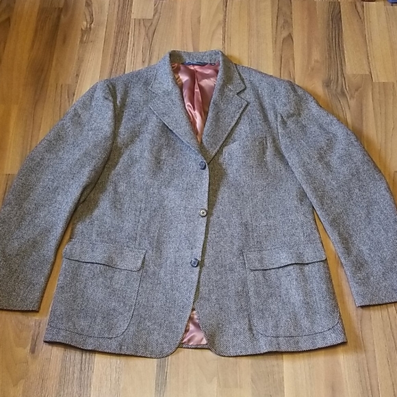 Polo Ralph Lauren Other - Polo Ralph Lauren 100% Wool Herringbone Blazer
